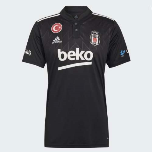 Tailandia Camiseta Besiktas 2ª 2021-2022 Negro